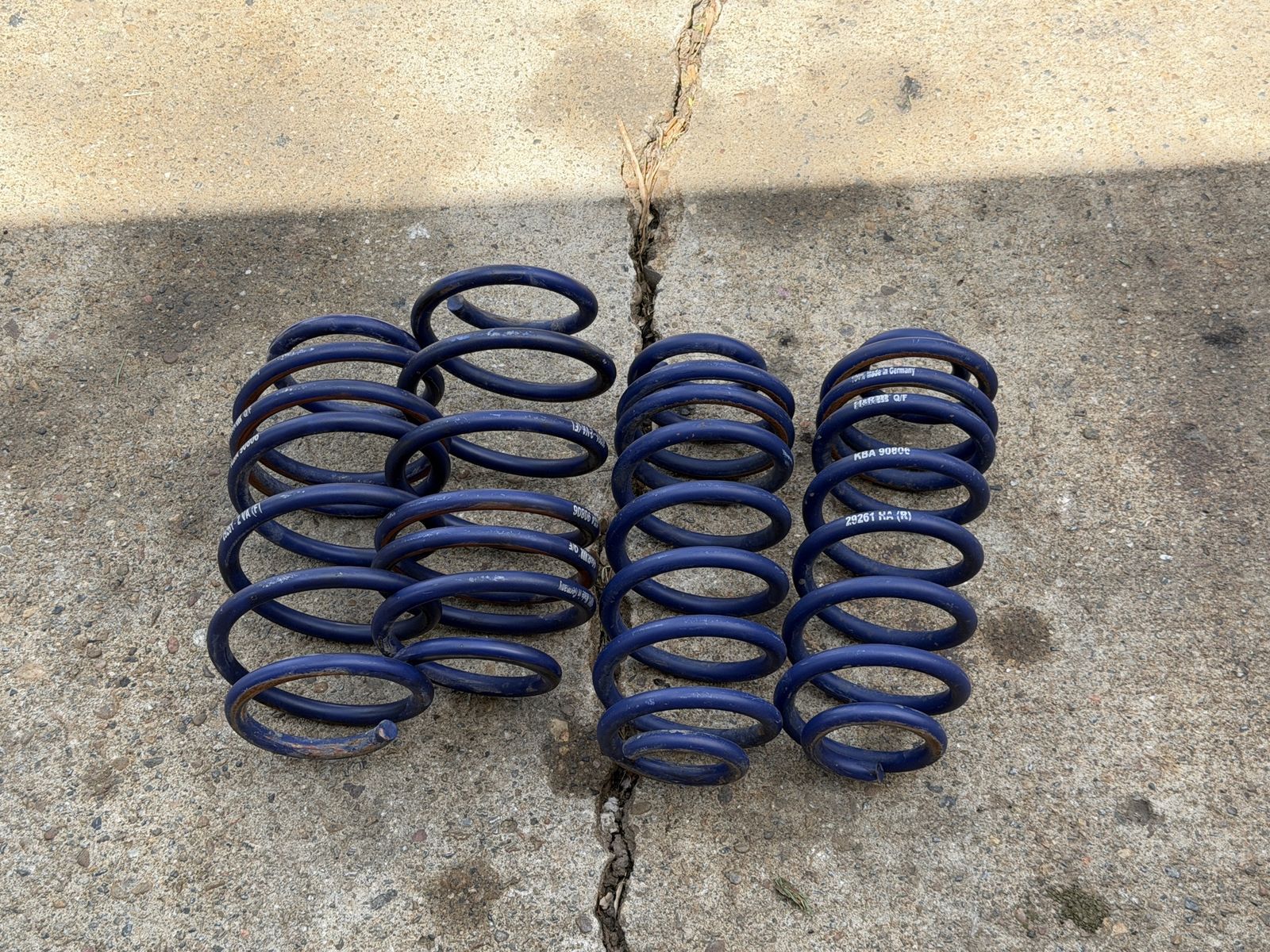 MK5 MK6 Jetta Audi A3 H&R Lowering Springs