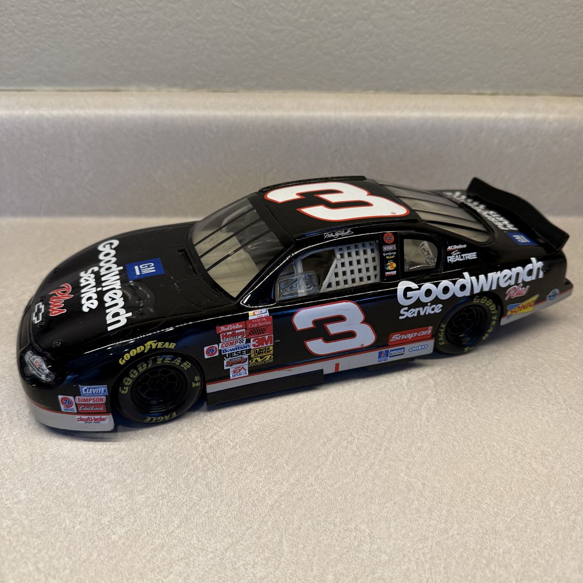 Dale Earnhardt Sr 2001 #3 Gm Goodwrench Service Plus Monte Carlo Diecast Action