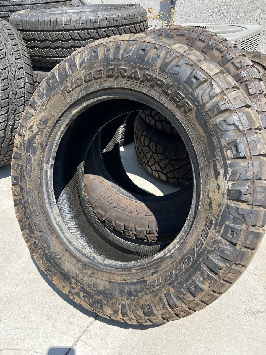 265/65r18 116t Nitto Ridge Grapplers