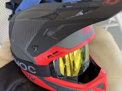 MSR Carbon Hex MIPS Helmet & Havoc Helios Goggles – Large