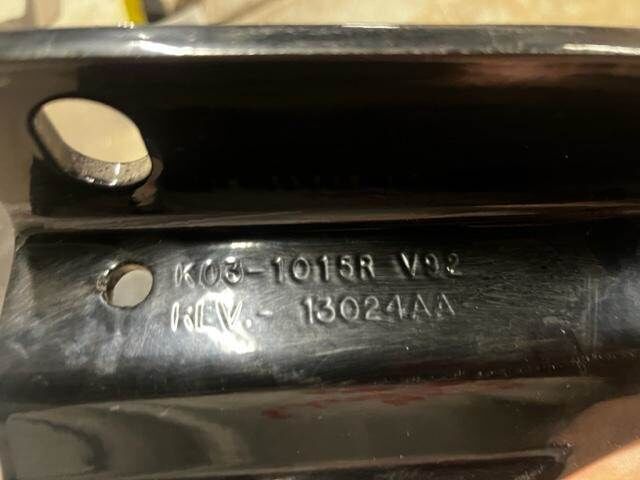 Kenworth W900 Bracket