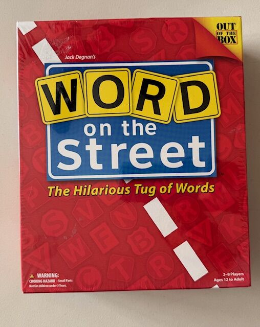 Original Word on the Street Board Game, NEW in Sealed Box