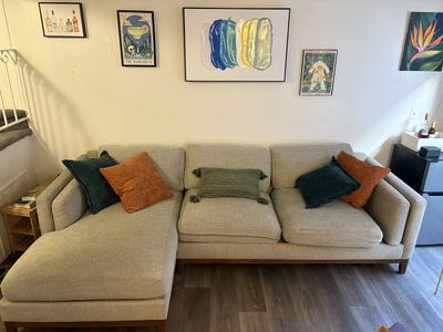 Gray Couch With Chaise