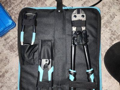 SHALL 3-Piece Bolt Cutters and Cable Cutters Tool Set with Carrying Case