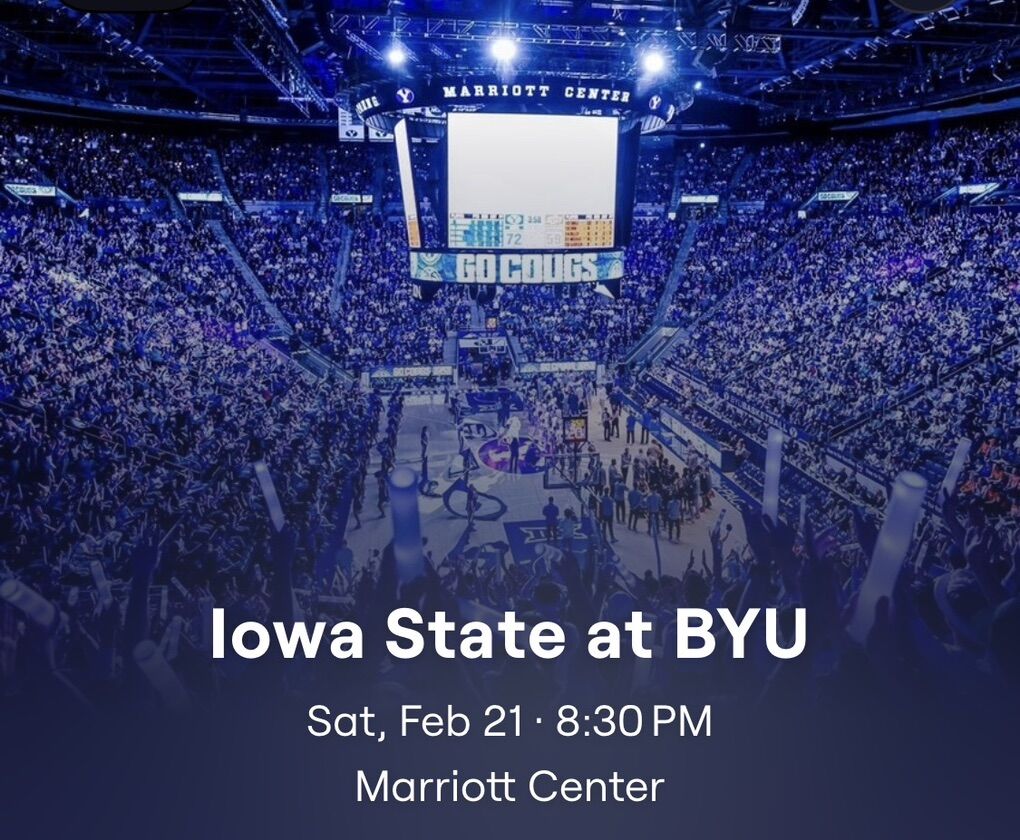 Iowa State v BYU Row 10
