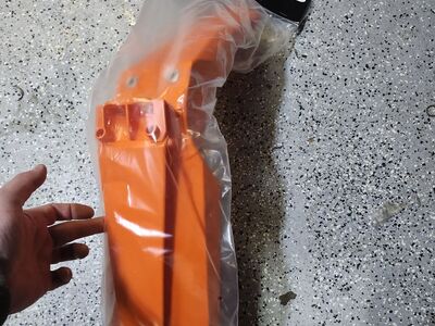 ktm acerbic front fender brand new