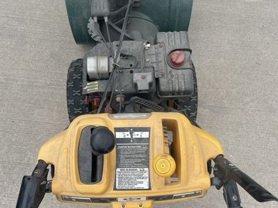 Yard Machines 9.5 Snow Blower - Used Condition