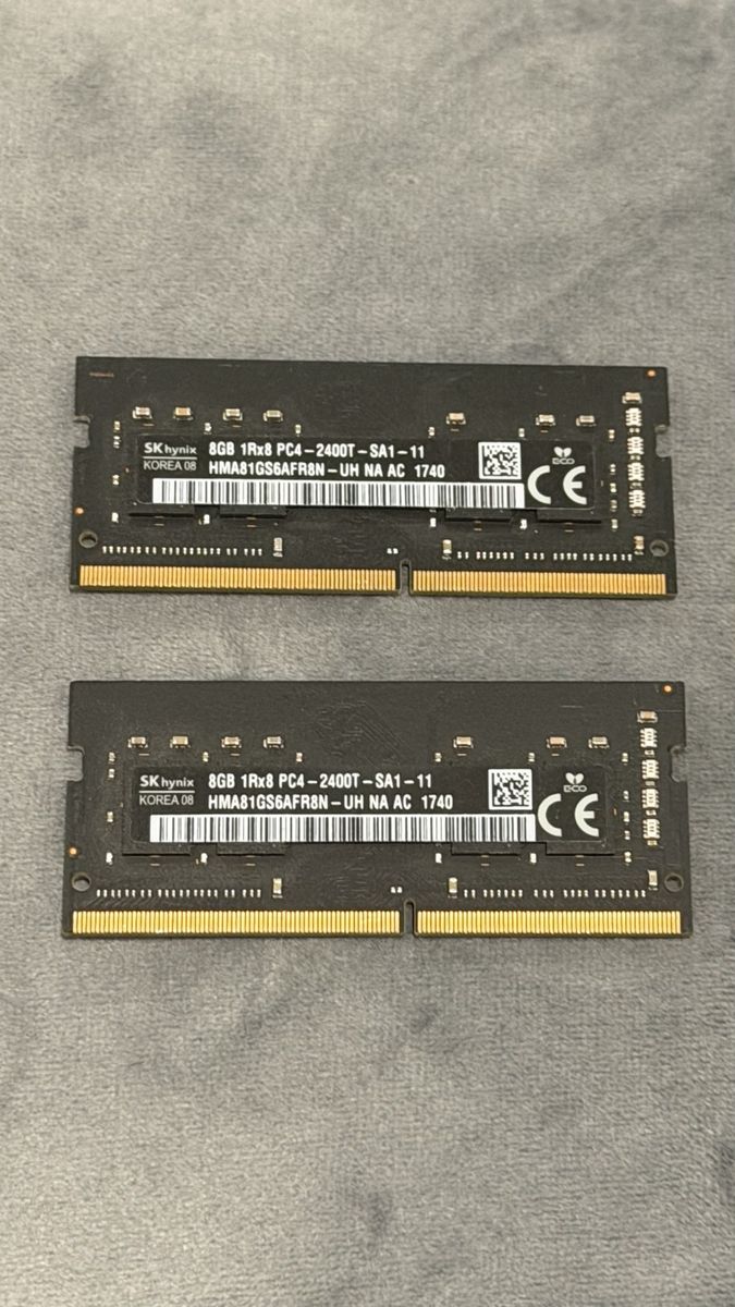 16GB (2×8GB) SK hynix DDR4 2400 Laptop RAM