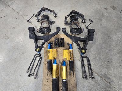 Two inch lift kit and Multimatic DSSV Shocks off GMC AT4X
