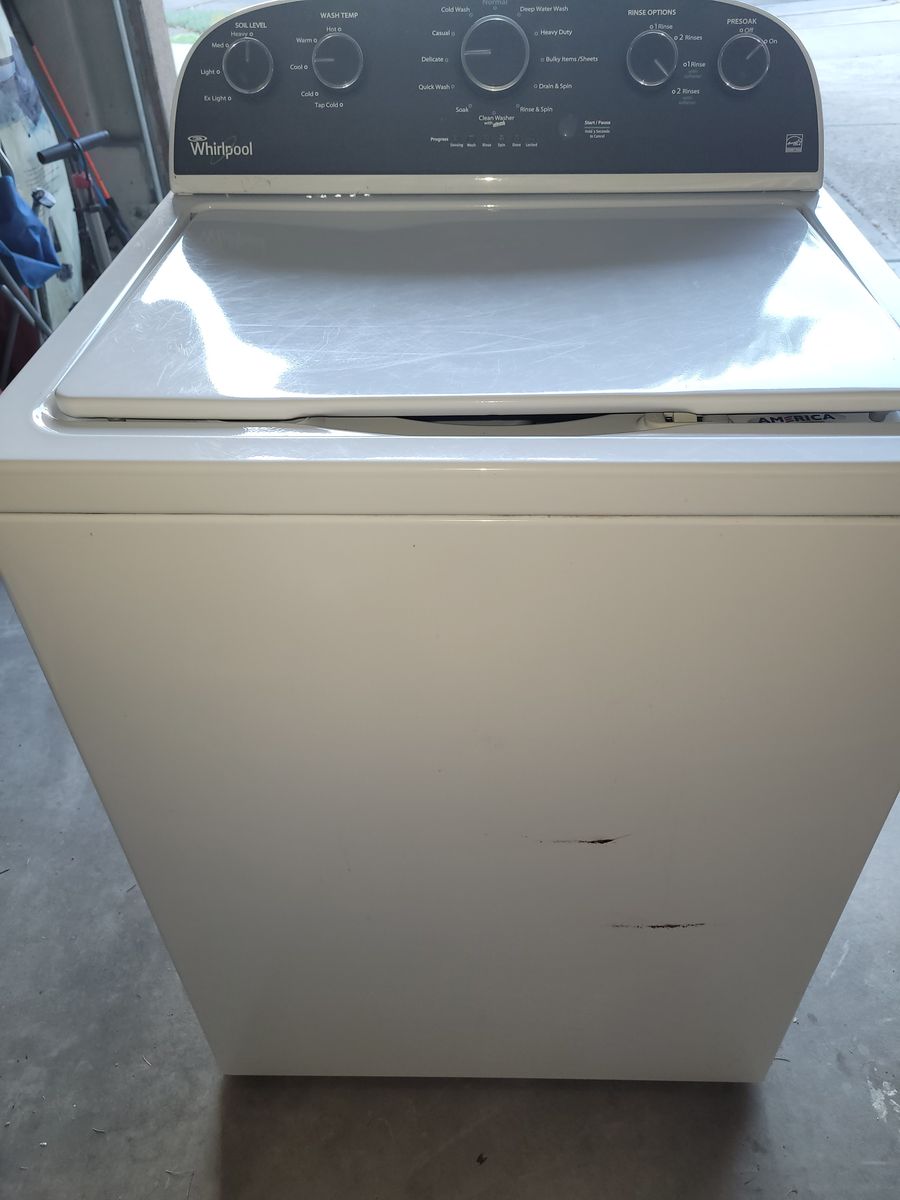 Whirlpool Washing Machine Model Number Wtw4850bw