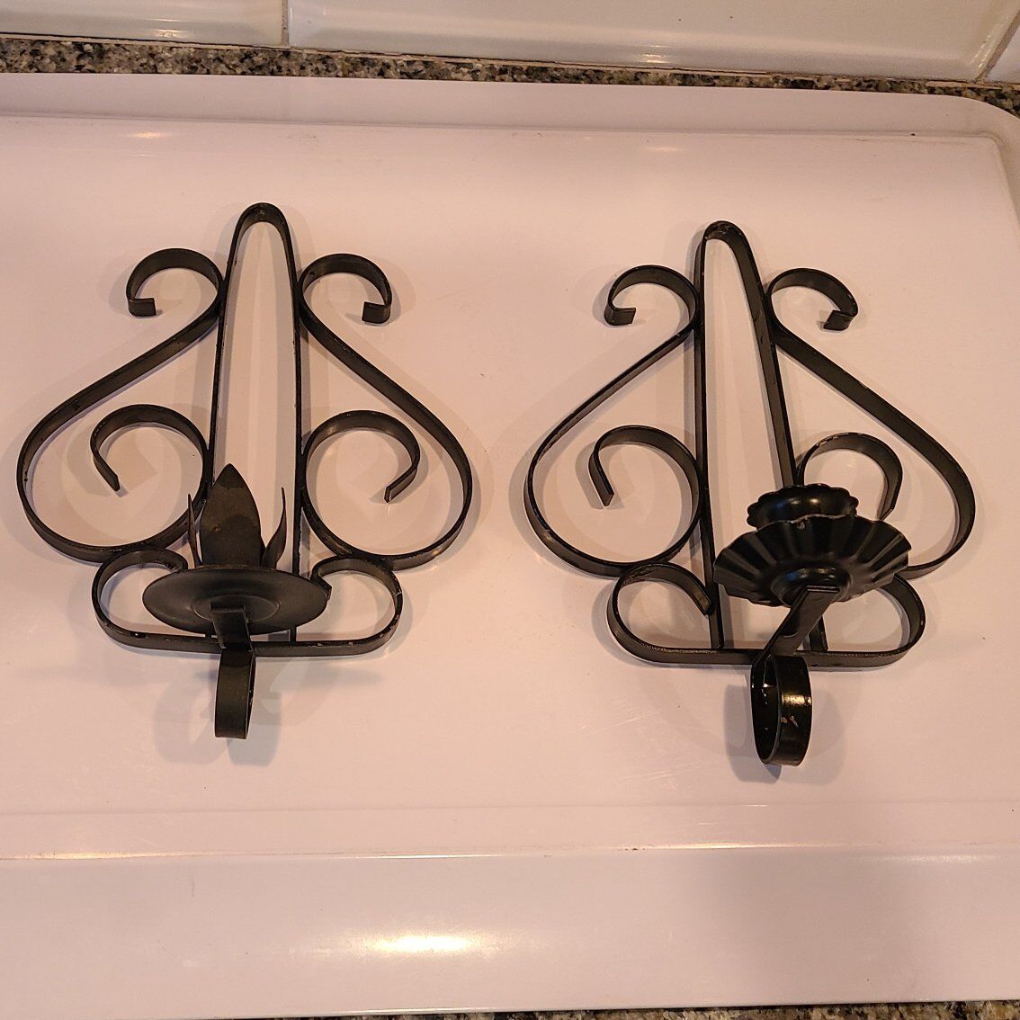 3 - 1970's Wall Sconces