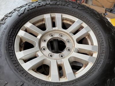 Falken 275/70R18 All-Terrain Tires and Wheels - Set of 4