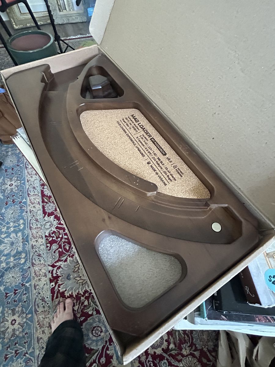 NEW in Box U-LOADER by Podavach AR-15/AK Magazine Speed Loader, Walnut