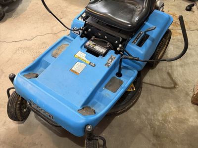 Dixon Zero Turn Riding Lawnmower With Accessories