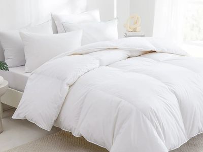 Stearns and Foster 800 Fill Power White Goose Down Comforter, Queen 1847353 #107308