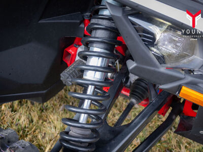 2025 Can-Am® Maverick X3 Max RS Turbo RR Fiery Red & Hyper Silver