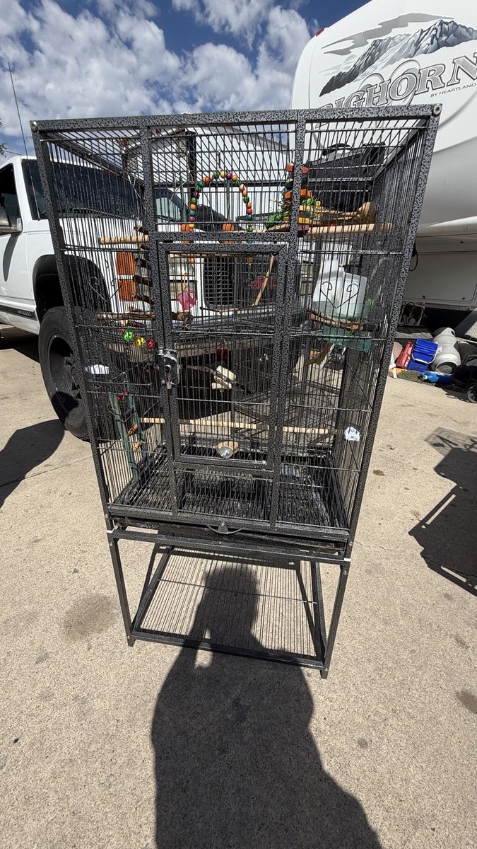 52” Bird Cage with Stand