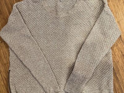 Like-New Madewell Side-Zip Sweater - Medium
