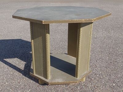 Wooden Lamp/End Table