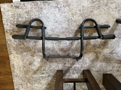 Doorway Pull-Up Bar with Multiple Grip Positions