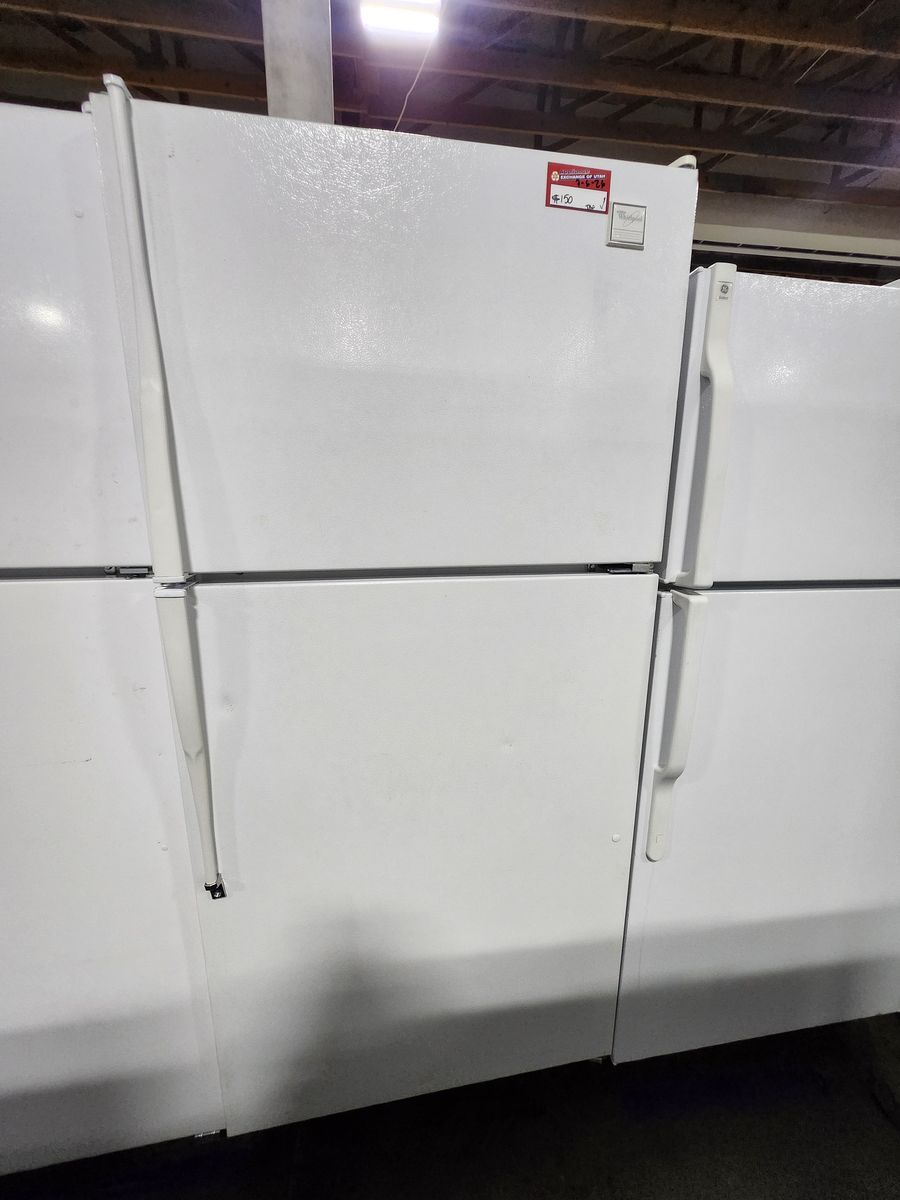 Whirlpool White Top Freezer Refrigerator Low Price Guaranteed