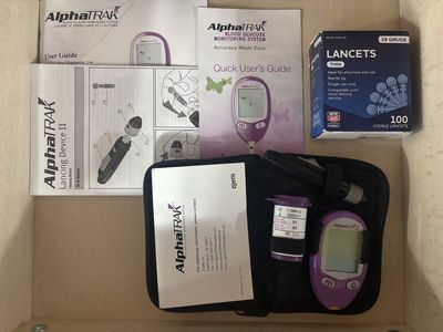 Pet diabetes glucose testing meter FREE