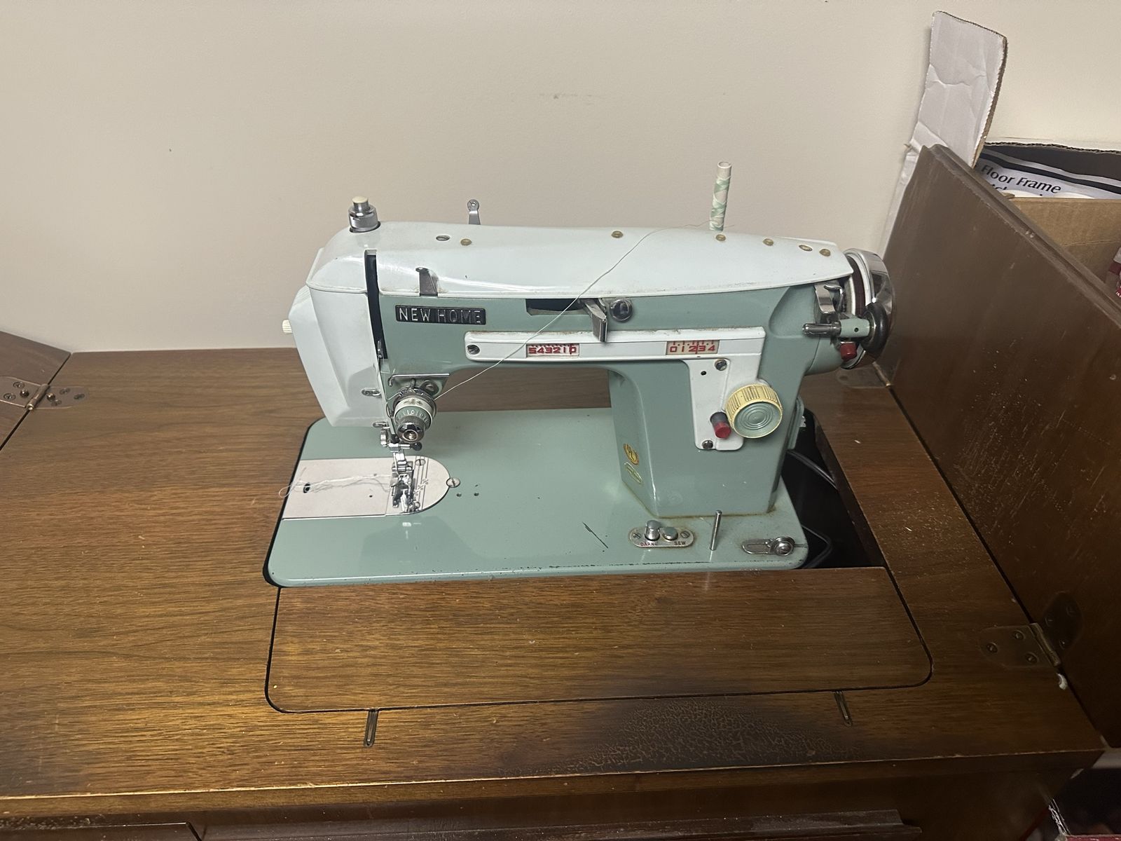 Antique sewing machine