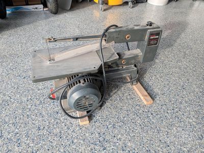 Craftsman 16 Inch Scroll Saw - Direct Drive Cast Iron Base
