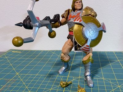 Masters of the Universe Masterverse New Eternia Flying Fists He-Man Action Figure Loose