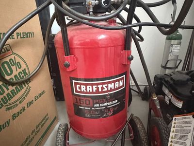 Looking to trade for generator-Craftsman 20-Gallon 150 PSI Air Compressor - Direct Drive, Oil-Free Pump, Induction Motor