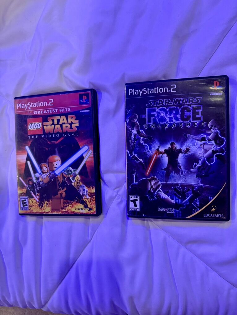 PS2 Star Wars Force Lego Video Games Playstation 2