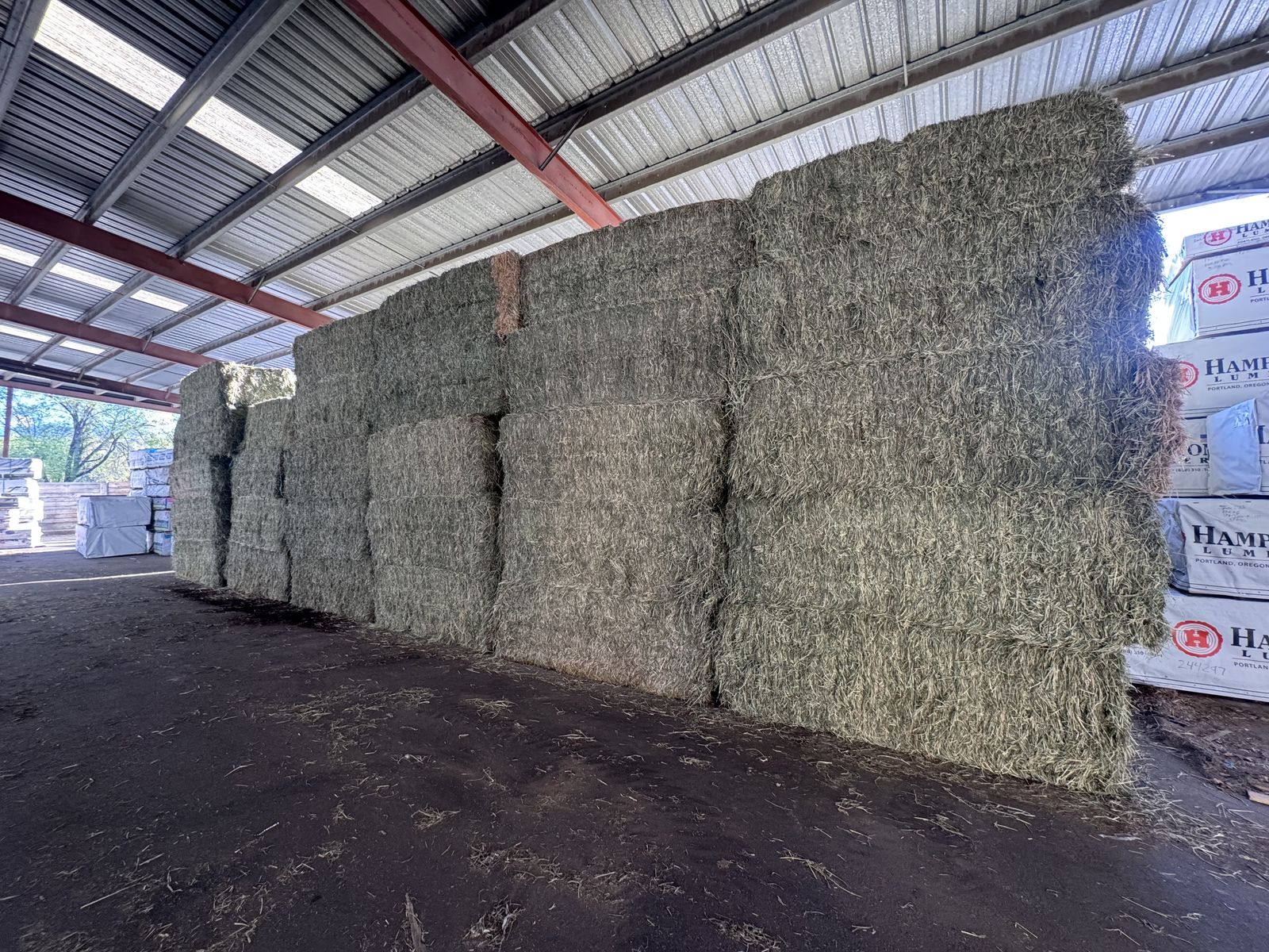 Premium 3x4 Timothy grass hay bales