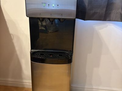 Avalon A5 Self-Cleaning Bottom Loading Water Cooler Dispenser - Stainless Steel, Hot/Cold/Cool