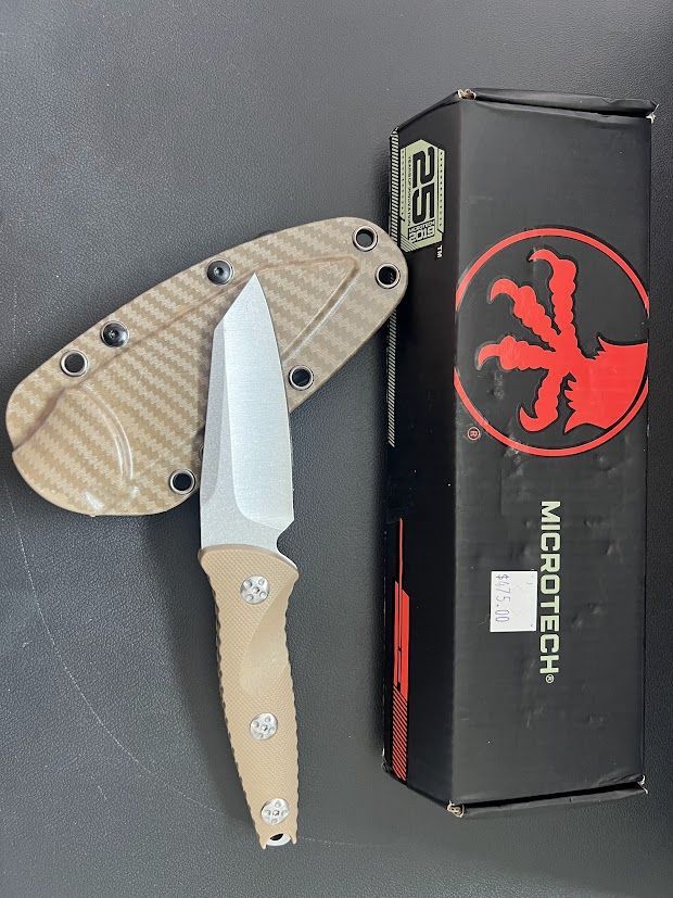 Microtech Fixed blade - Factory Blade, never carried, never cut
