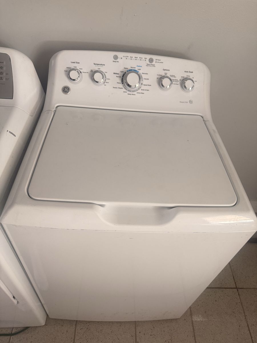 GE Top Load Washer White