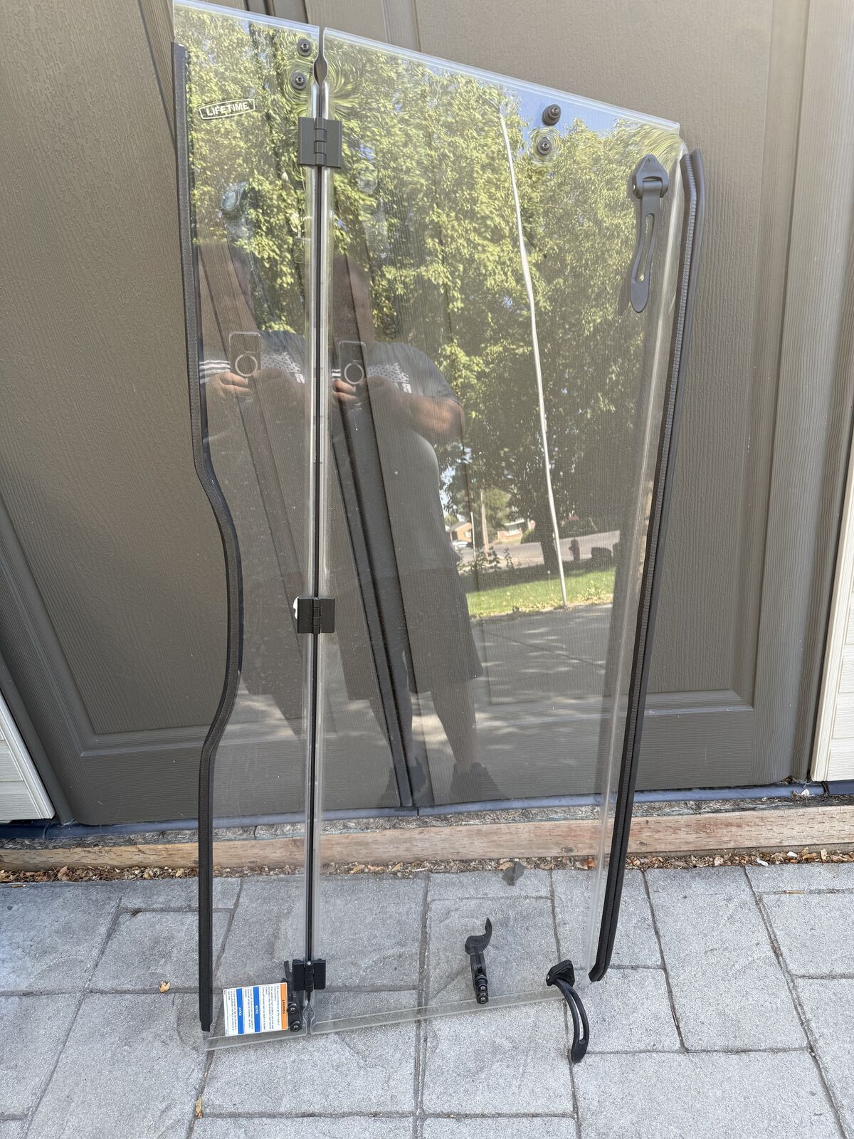 Yamaha R-max fold down windshield