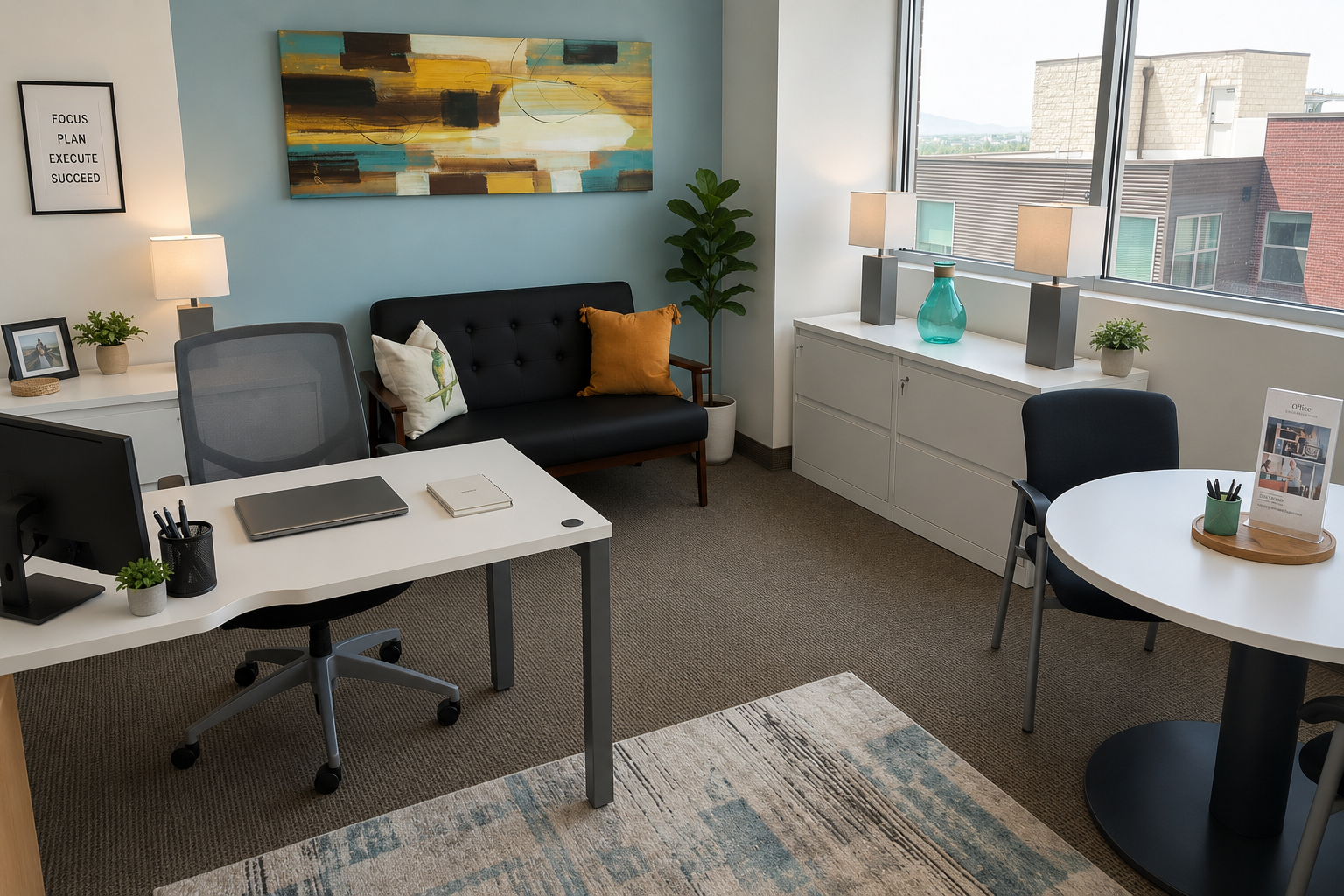 Rent a Day Office With Us!  Rent by the Day or by the Hour!