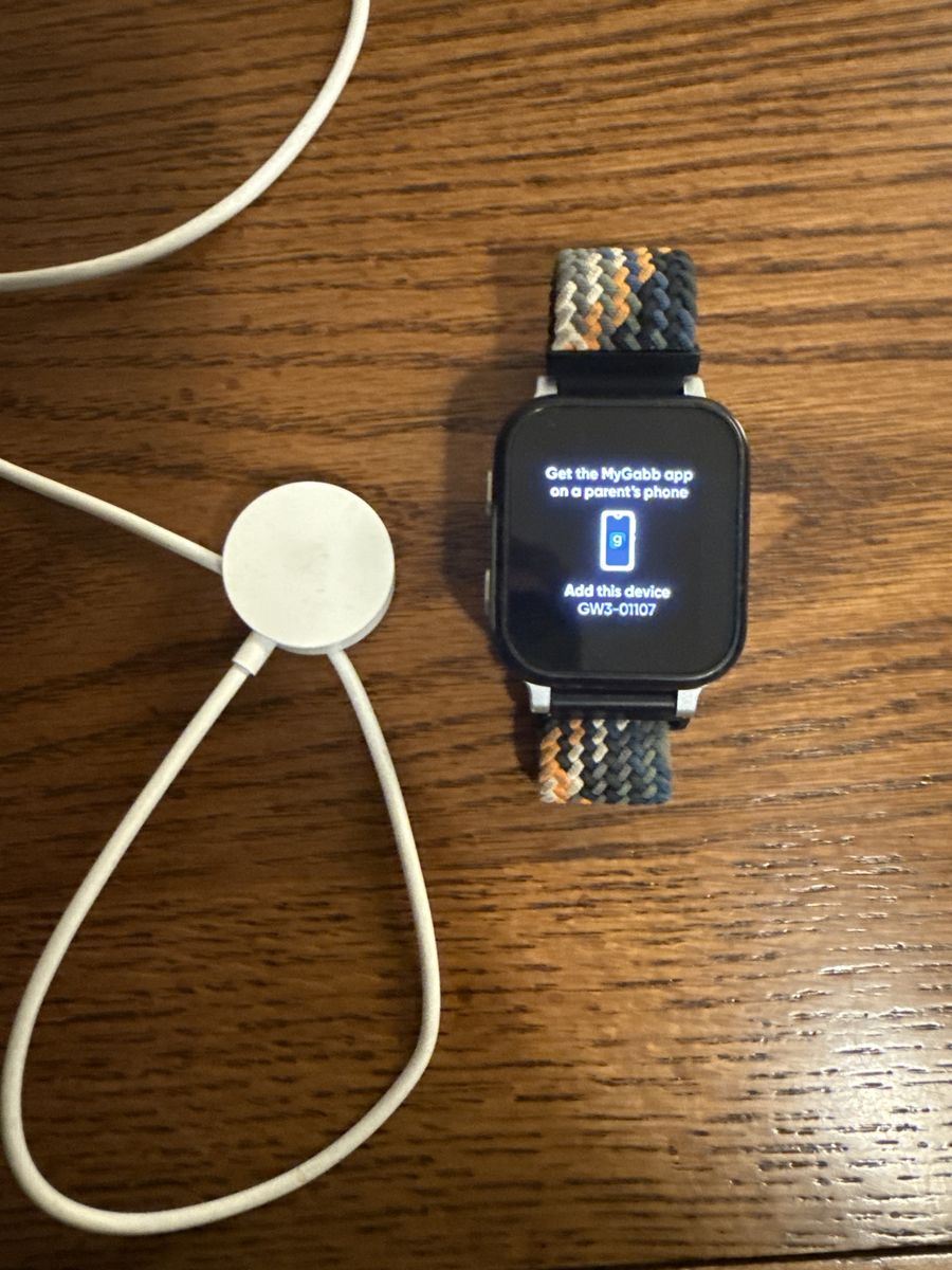 Gabb Watch 3 with charger