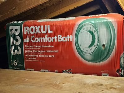 NEW Bags of Rockwool Batt Insulation!