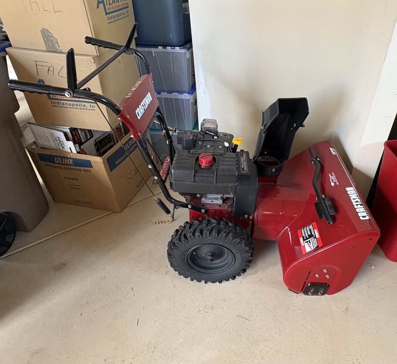 Craftsman 29” electric start 9.0 HP Snow Blower $950 cash/venmo in Draper