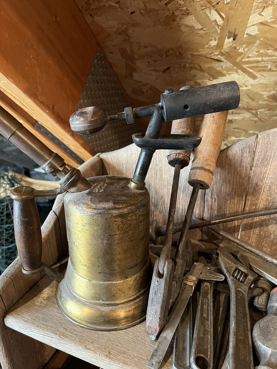Vintage Brass Blow Torch