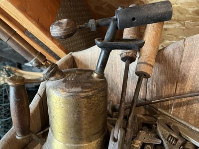 Vintage Brass Blow Torch