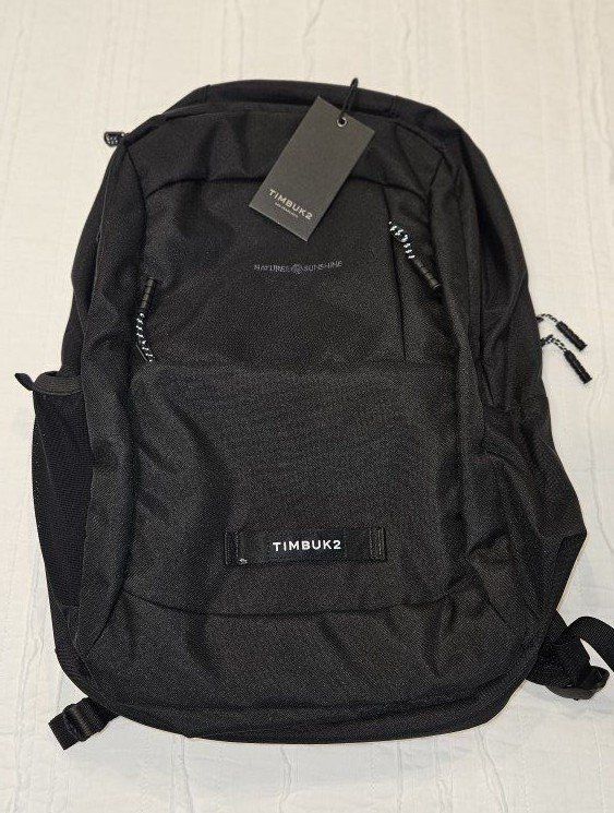 NEW! Timbuk2 Parkside Outdoor Commuter, School, Hiking Laptop Backpack - Eco Black