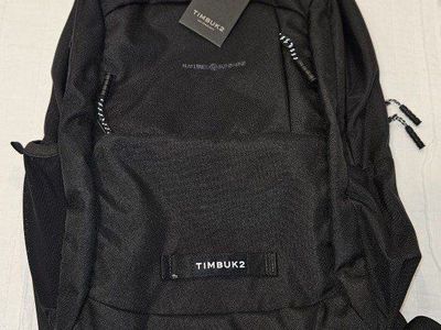 NEW! Timbuk2 Parkside Outdoor Commuter, School, Hiking Laptop Backpack - Eco Black