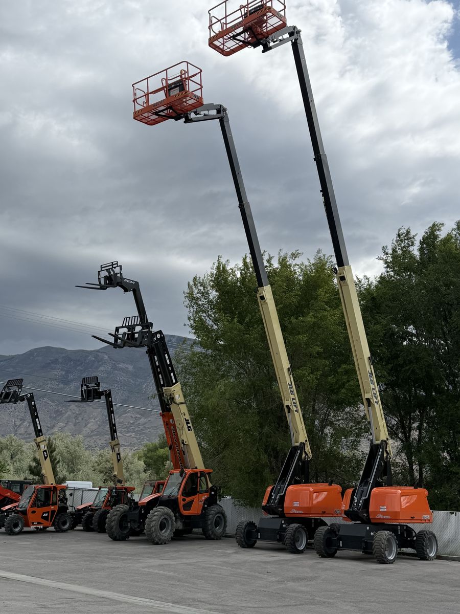 Boom Lifts for Rent. All Terrain Man Basket Lifts