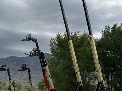 Boom Lifts for Rent. All Terrain Man Basket Lifts