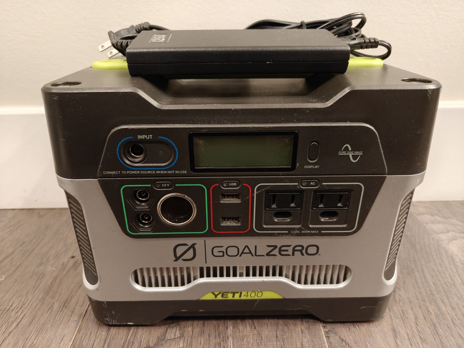 Goal Zero Yeti 400 Portable Battery Generator - Needs battery, and will work great once battery is added.