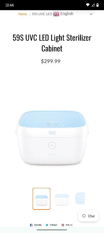 paptizer smart sanitizer 59S liVilti 
