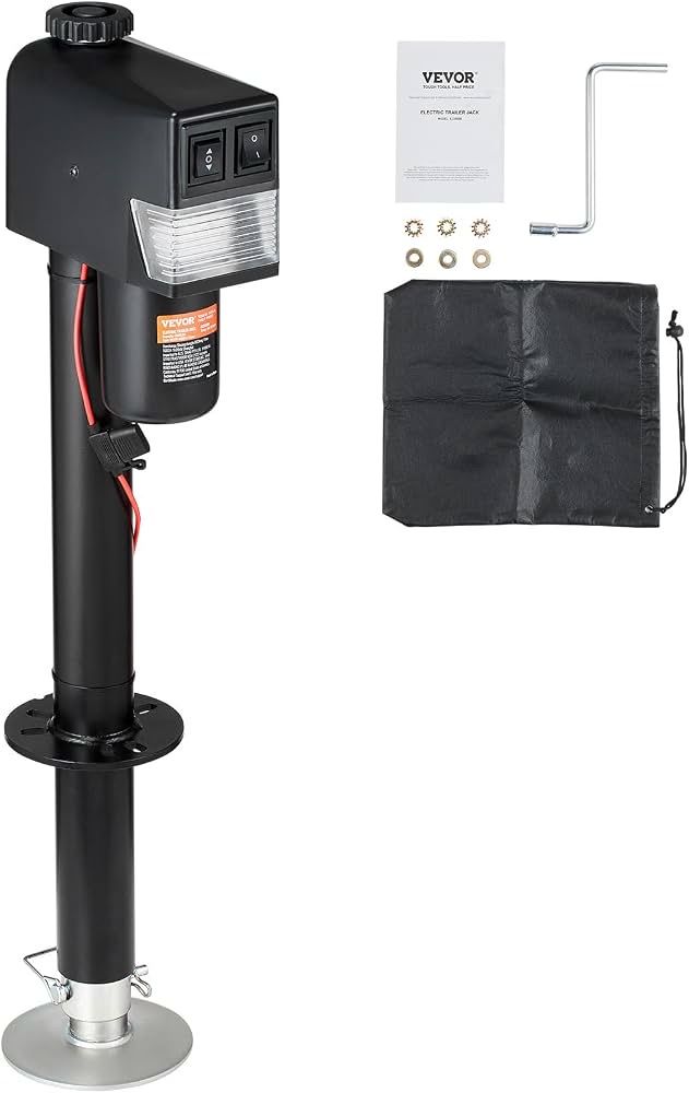 VEVOR Electric Trailer Tongue Jack - 3500 lbs Capacity