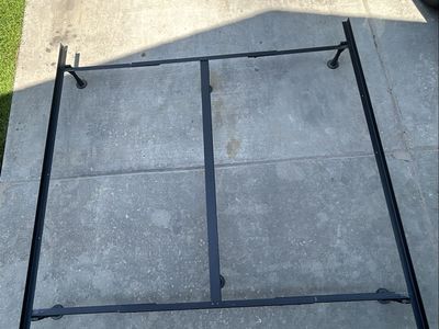 Adjustable Metal Bed Frame for Queen and King Size Beds